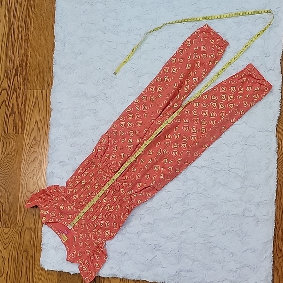 Penelope Mack Coral/Gold Pant Outfit, Girls Size 5, Excellent Condition! - Picture 4 of 8